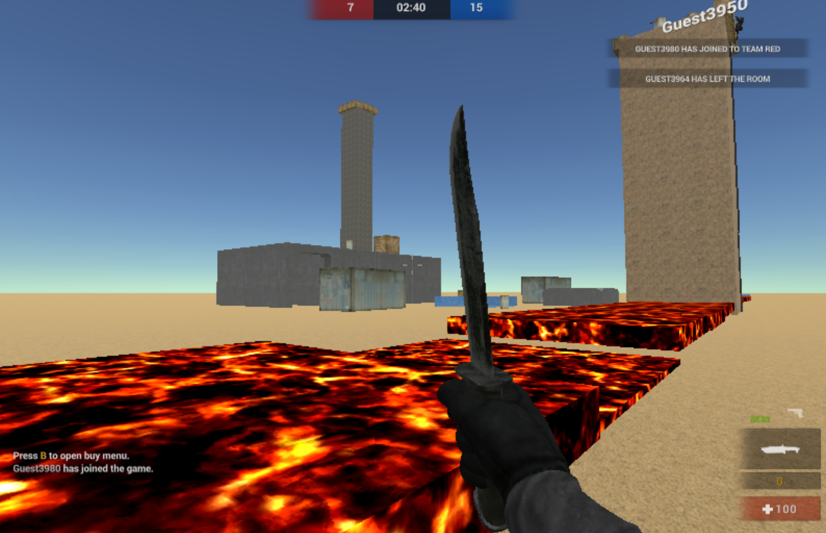 Combat Online Game Screenshot