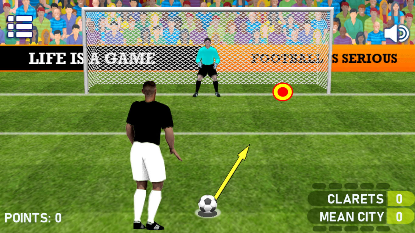 Penalty Shooters 2 Game Screenshot